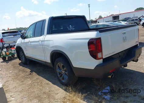 2023 Honda Ridgeline Sport from USA, damaged, VIN 5FPYK3F11PB032814